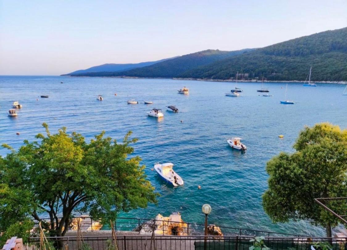 Seafront 2-Bedroom Apartment Nika - Rabac Kültér fotó